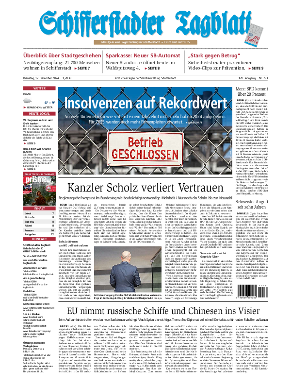 Schifferstadter Tagblatt