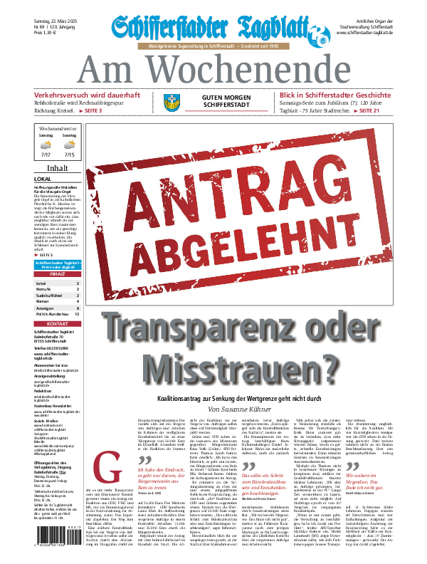 Schifferstadter Tagblatt