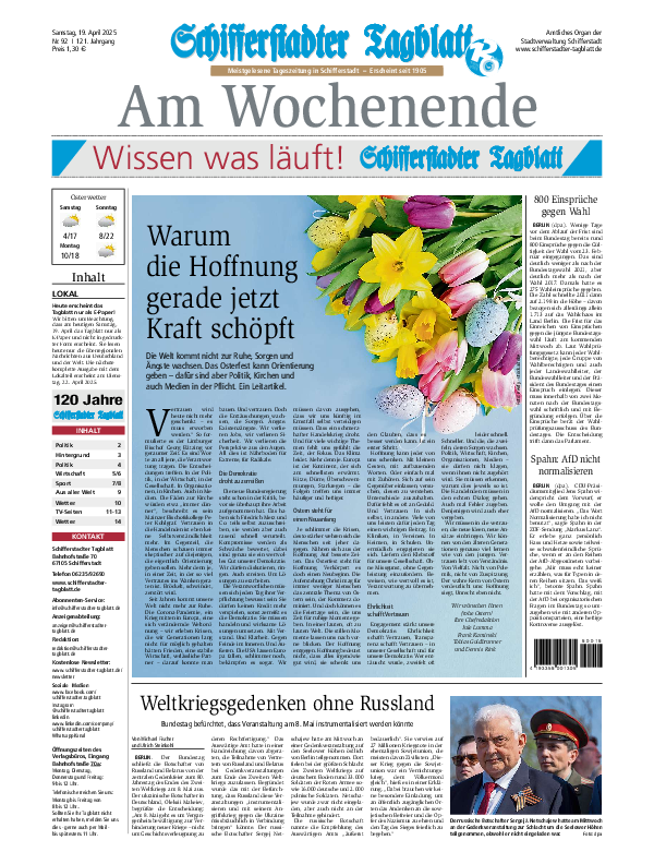 Schifferstadter Tagblatt